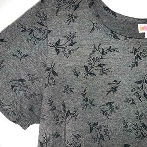 LulaRoe XL Carly Floral Print Dress